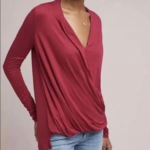 Anthropology Drape Shirt